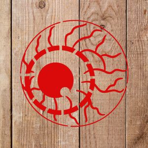 Eye Ball Stencil - Art and Wall Stencil - Image 4