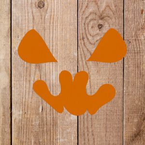 Pumpkin Face Stencil - Art and Wall Stencil - Image 5