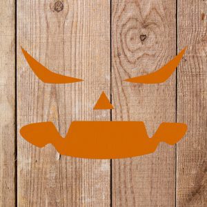 Pumpkin Face Stencil - Art and Wall Stencil - Image 5