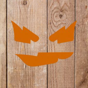 Pumpkin Face Stencil - Art and Wall Stencil - Image 4