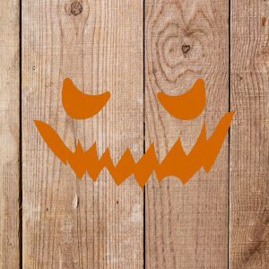 Pumpkin Face Stencil - Art and Wall Stencil - Image 5