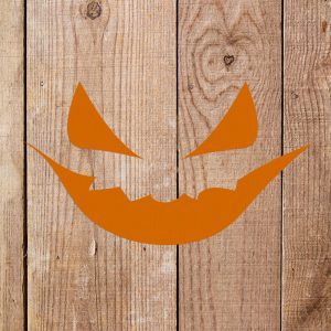 Pumpkin Face Stencil - Art and Wall Stencil - Image 5