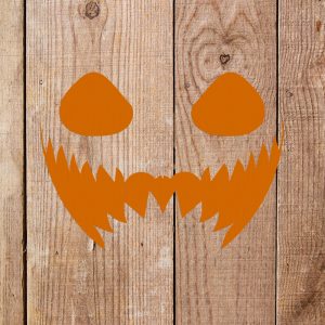 Pumpkin Face Stencil - Art and Wall Stencil - Image 4