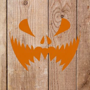 Pumpkin Face Stencil - Art and Wall Stencil - Image 4