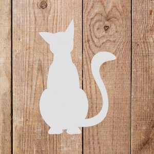 Cat Stencil - Art and Wall Stencil - Image 5