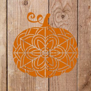 Pumpkin Stencil - Art and Wall Stencil - Image 5
