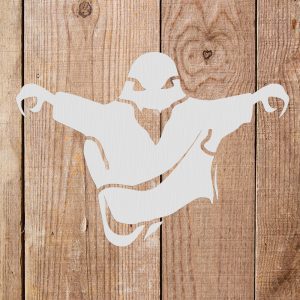 Ghost Stencil - Art and Wall Stencil - Image 4