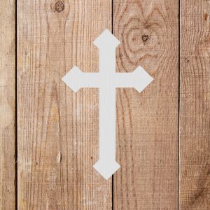 Cross Stencil - Art and Wall Stencil - Image 3