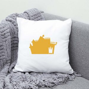 Halloween Castle Stencil - Art and Wall Stencil - Image 4