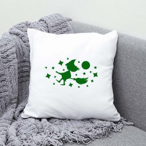 Witch on a Broom Stencil - Art and Wall Stencil - Image 2