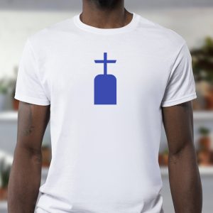 Cross Tombstone Stencil - Art and Wall Stencil - Image 5