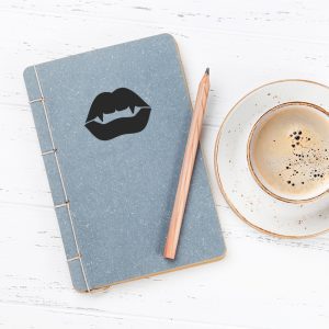 Vampire Lips Stencil - Art and Wall Stencil - Image 3