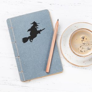 Witch on a Broom Stencil - Art and Wall Stencil - Image 4