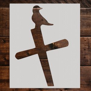 Cross Stencil - Art and Wall Stencil
