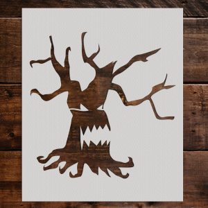 Dead Tree Stencil - Art and Wall Stencil