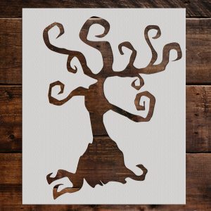 Dead Tree Stencil - Art and Wall Stencil