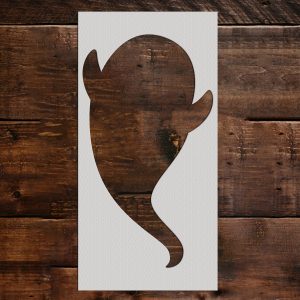 Ghost Stencil - Art and Wall Stencil