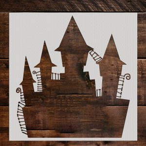 Castle Stencil - Art and Wall Stencil