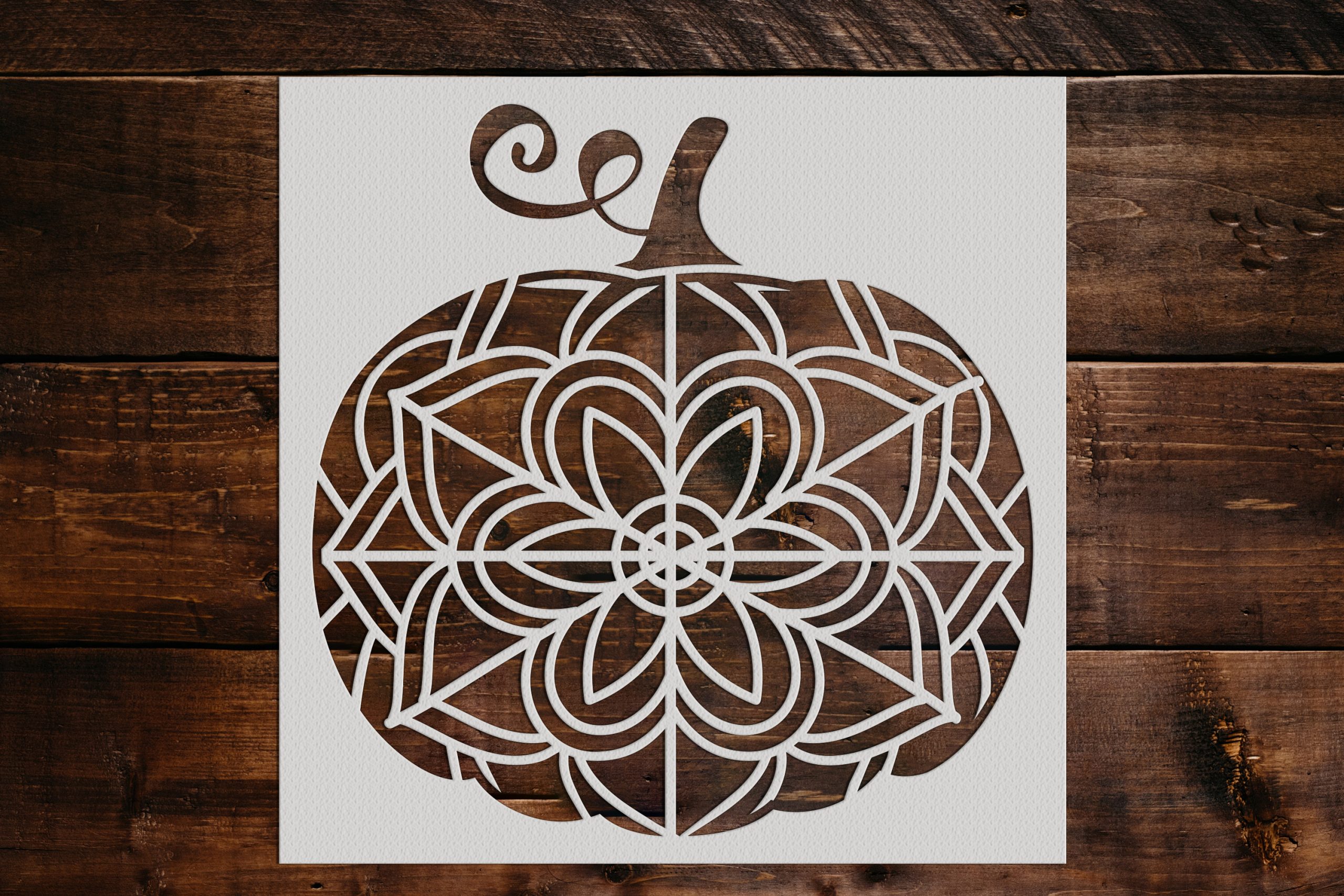 Pumpkin Stencil - Art and Wall Stencil - Stencil Giant