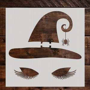 Witches Hat Stencil - Art and Wall Stencil