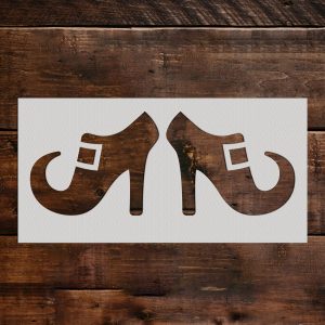 Witches Shoes Stencil - Art and Wall Stencil