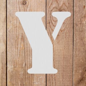 Letter Y Stencil - Art and Wall Stencils - Image 4