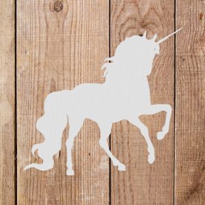 Prancing Unicorn Stencil - Art and Wall Stencils - Image 5