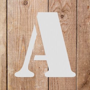 Letter A Stencil - Art and Wall Stencils - Image 5