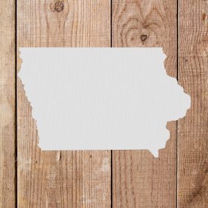 Iowa State Stencil- Art and Wall Stencil - Image 5