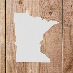 Minnesota State Stencil- Art and Wall Stencil - Image 5
