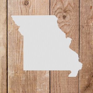 Missouri State Stencil - Art and Wall Stencil - Image 4