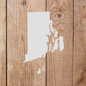Rhode Island State Stencil- Art and Wall Stencil - Image 5
