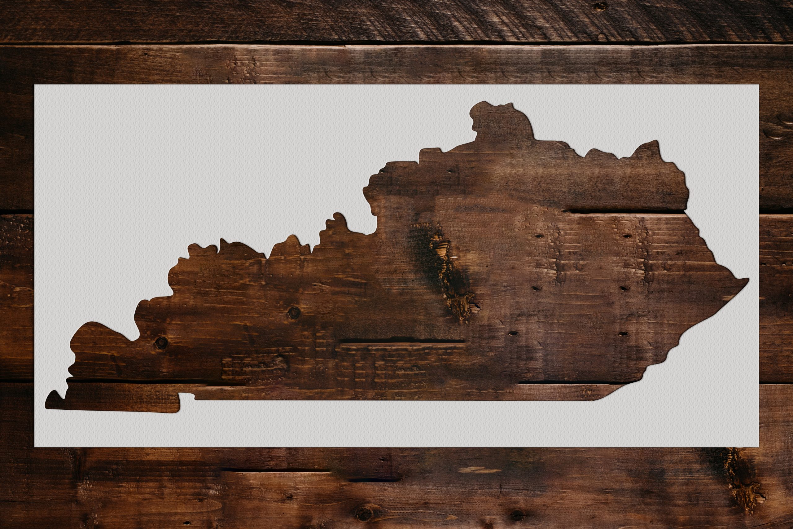 Kentucky State Stencil Art and Wall Stencil Stencil Giant