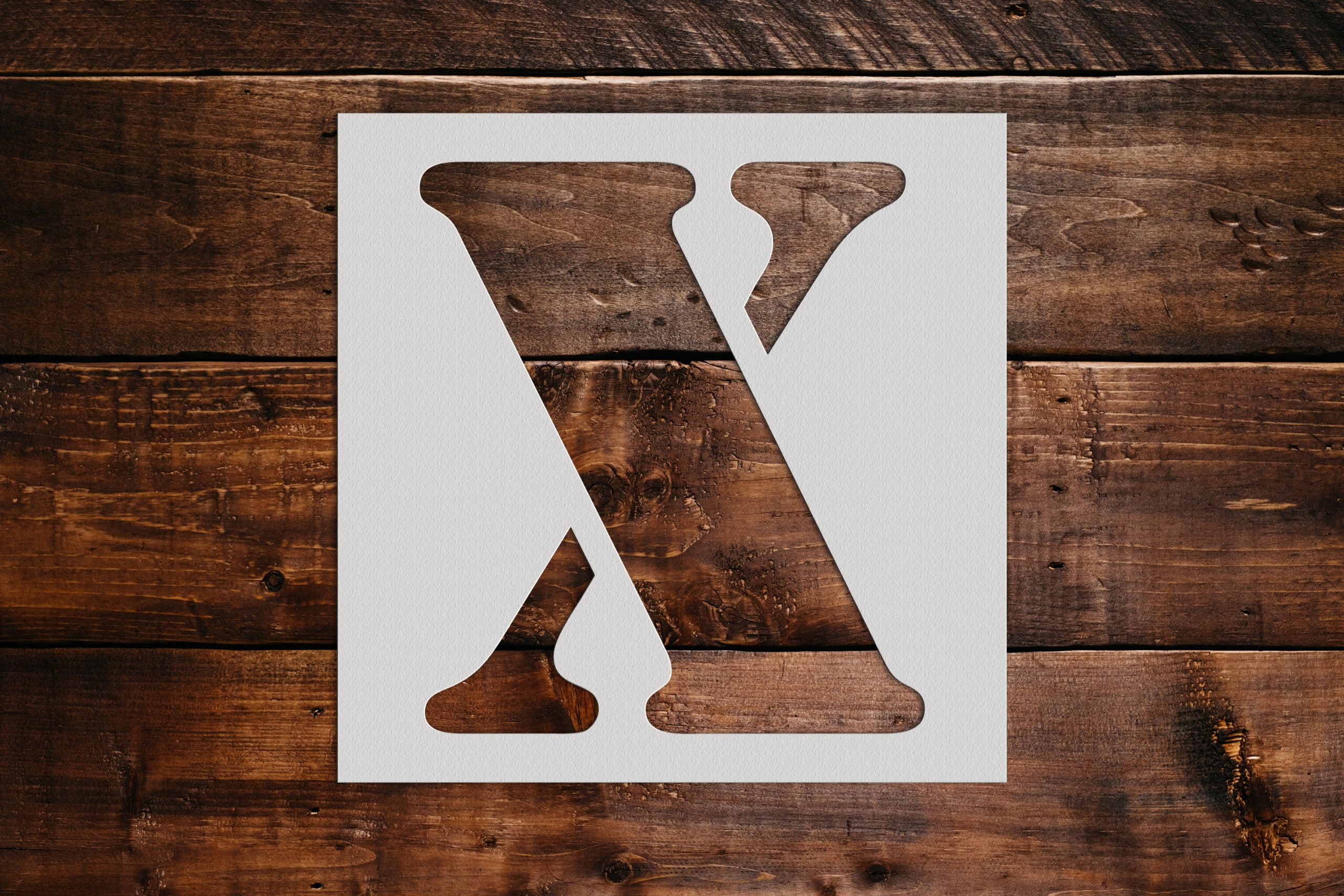 Letter X Stencil Art and Wall Stencils Stencil Giant