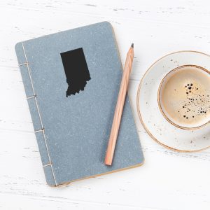 Indiana State Stencil- Art and Wall Stencil - Image 4