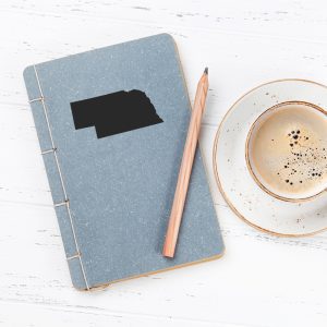 Nebraska State Stencil- Art and Wall Stencil - Image 3