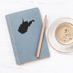 West Virginia State Stencil- Art and Wall Stencil - Image 3