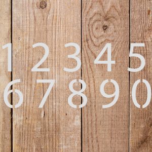 Numbers Sheet Stencil - Image 4