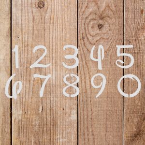 Numbers Sheet Stencil - Image 5