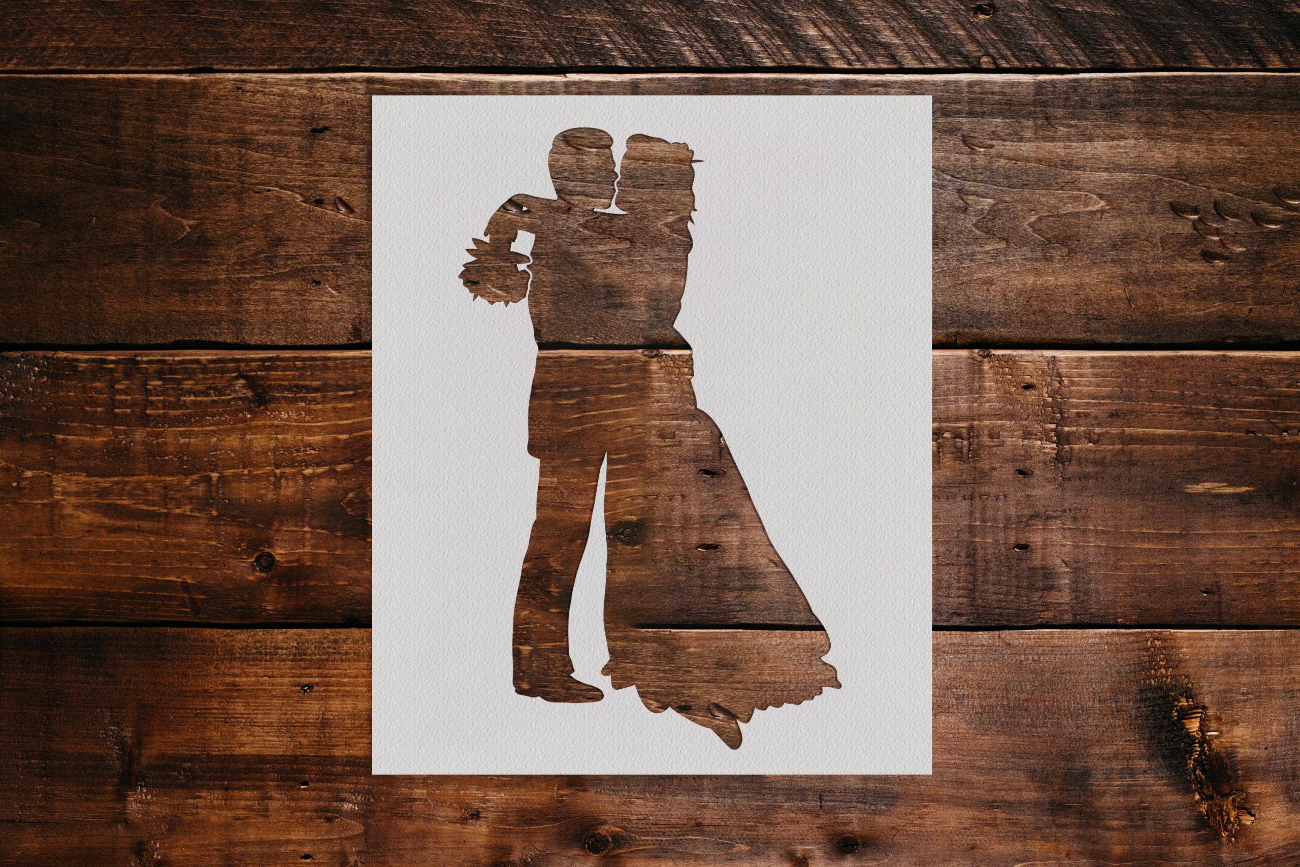 Wedding Stencil Stencil Giant