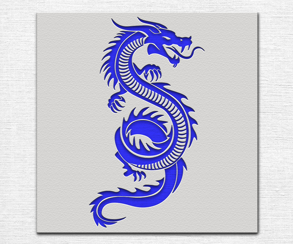 Dragon Stencil Art and Wall Stencil Stencil Giant