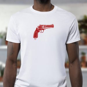 Revolver Stencil - Art and Wall Stencil - Image 3