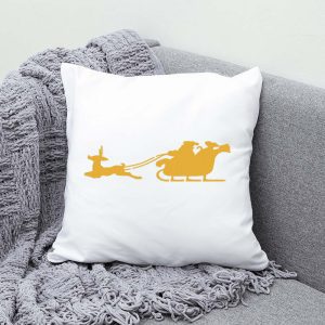 Santa and Rudolph Stencil - Art and Wall Stencil - Image 3