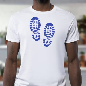 Santa Boot Print Stencil - Art and Wall Stencil - Image 3