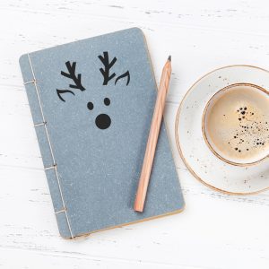 Cute Reindeer Face Stencil - Art and Wall Stencil - Image 5