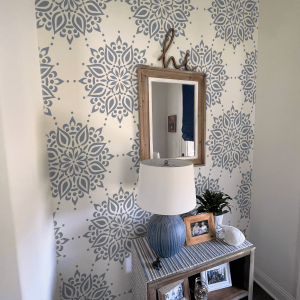 Floral Mandala Stencil - Art and Wall Stencils - Image 4