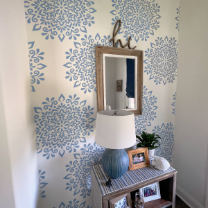 Floral Mandala Stencil - Art and Wall Stencils - Image 4