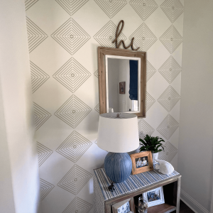 Geometric Design Stencil - Art and Wall Stencil - Image 5