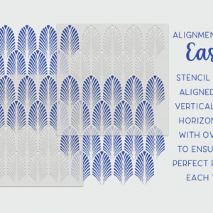 Leaf Design Stencil - Art and Wall Stencil - Image 3