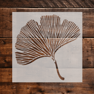 Tropical Leaf Stencil - Art and Wall Stencil